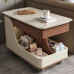 Журнальный столик передвижной с подъемной столешницей Table Trolley варинант исполнения - 1 | Loft Concept в Барнауле