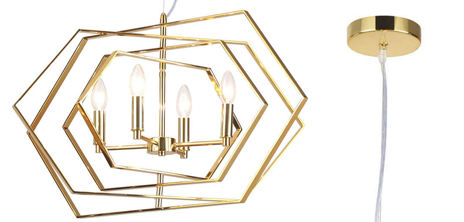 Люстра Damaris Chandelier gold Люстра Damaris Chandelier gold - Loft-Concept в Барнауле