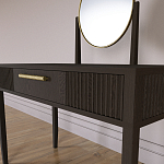 Туалетный Стол с зеркалом Primo Темный орех варинант исполнения - 5 | Loft Concept в Барнауле