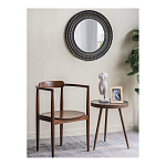 Зеркало круглое с текстурированным дизайном рамы Helios варинант исполнения - 5 | Loft Concept в Барнауле