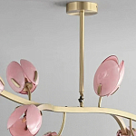 Дизайнерский Светильник Lilly Pink Tulip Lamp розовый плафон  варинант исполнения - 8 | Loft Concept в Барнауле