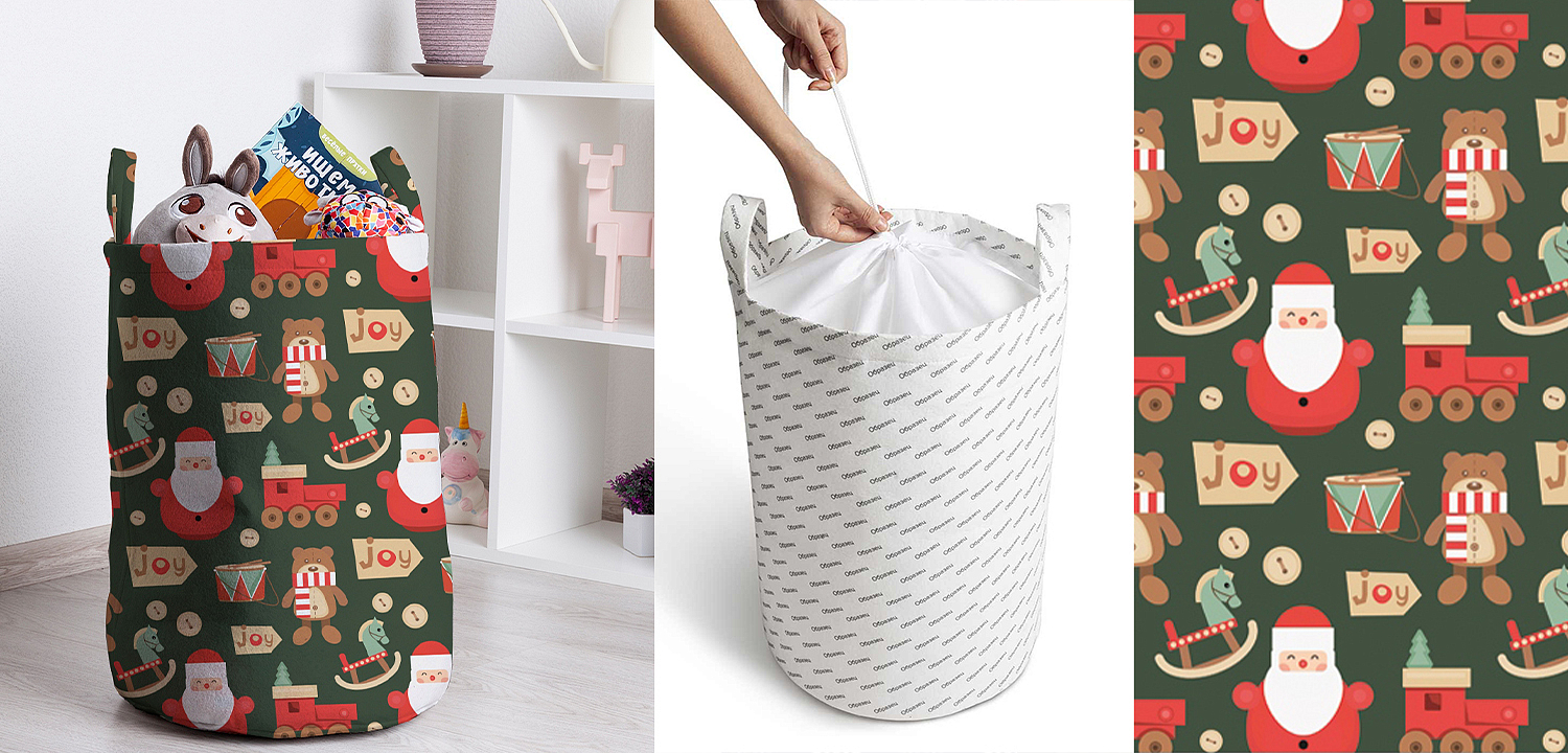 Корзина Christmas toys Basket Корзина Christmas toys Basket - Loft-Concept в Барнауле