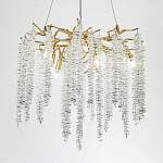 Люстра с декором в виде ветвей с хрустальными подвесками Fairytree Gold Crystal Chandelier 6 варинант исполнения - 4 | Loft Concept в Барнауле