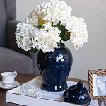 Ваза с крышкой однотонная Высота 31 см Chinoiserie Ceramics варинант исполнения - 7 | Loft Concept в Барнауле