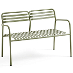 Скамья из алюминия Mack Metal Bench Green варинант исполнения - 1 | Loft Concept в Барнауле