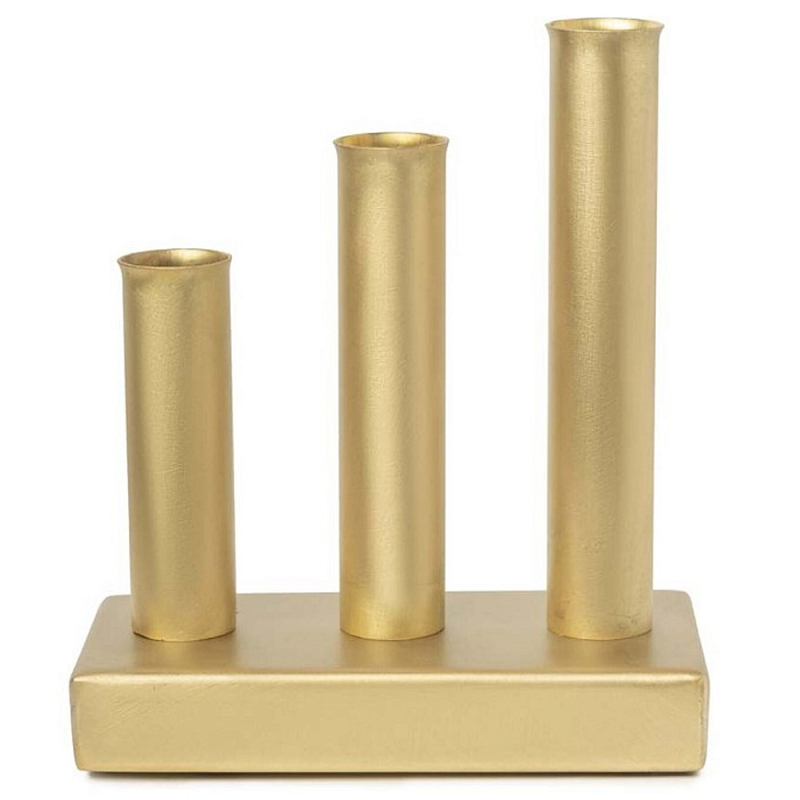 Подсвечник Candleholder Mod Золотой Прозрачный Подсвечник Candleholder Mod Золотой Прозрачный в Барнауле | Loft Concept