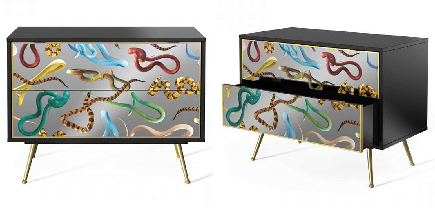 Комод Seletti Chest of Two Drawers Snakes Комод Seletti Chest of Two Drawers Snakes - Loft-Concept в Барнауле