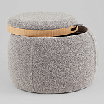 Пуф-трансформер Люкке с крышкой серый варинант исполнения - 2 | Loft Concept в Барнауле