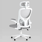 Кресло для компьютерного стола Easement Grey&White варинант исполнения - 5 | Loft Concept в Барнауле