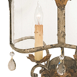 Бра настенное с цветочным мотивом Aged Luxury варинант исполнения - 1 | Loft Concept в Барнауле