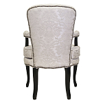 Кресло c растительным орнаментом Aubrey Classical Armchair beige jacquard варинант исполнения - 2 | Loft Concept в Барнауле