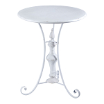 Столик белый кованный в прованском стиле Vaucluse варинант исполнения - 1 | Loft Concept в Барнауле