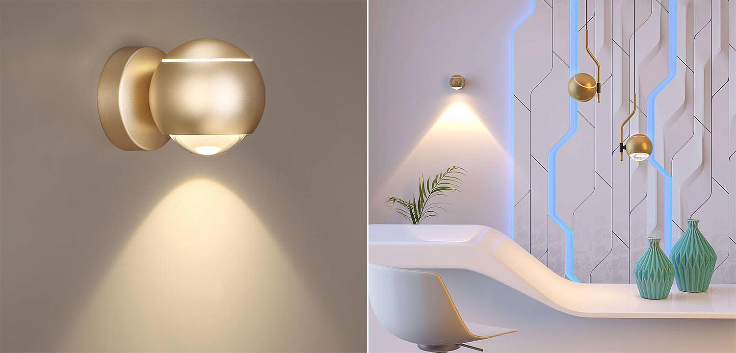 Бра Auge Horst Gold Бра Auge Horst Gold - Loft-Concept в Барнауле