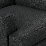 Мебельная ткань Шенилл черный цвет 138 см T4-35 варинант исполнения - 4 | Loft Concept в Барнауле