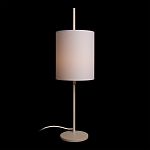 Настольная лампа с тканевым абажуром формы цилиндр Pure Cylinder варинант исполнения - 5 | Loft Concept в Барнауле
