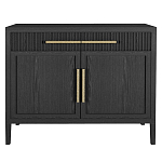 Буфет Primo с двумя ящиками и двумя фасадами Черный дуб варинант исполнения - 1 | Loft Concept в Барнауле