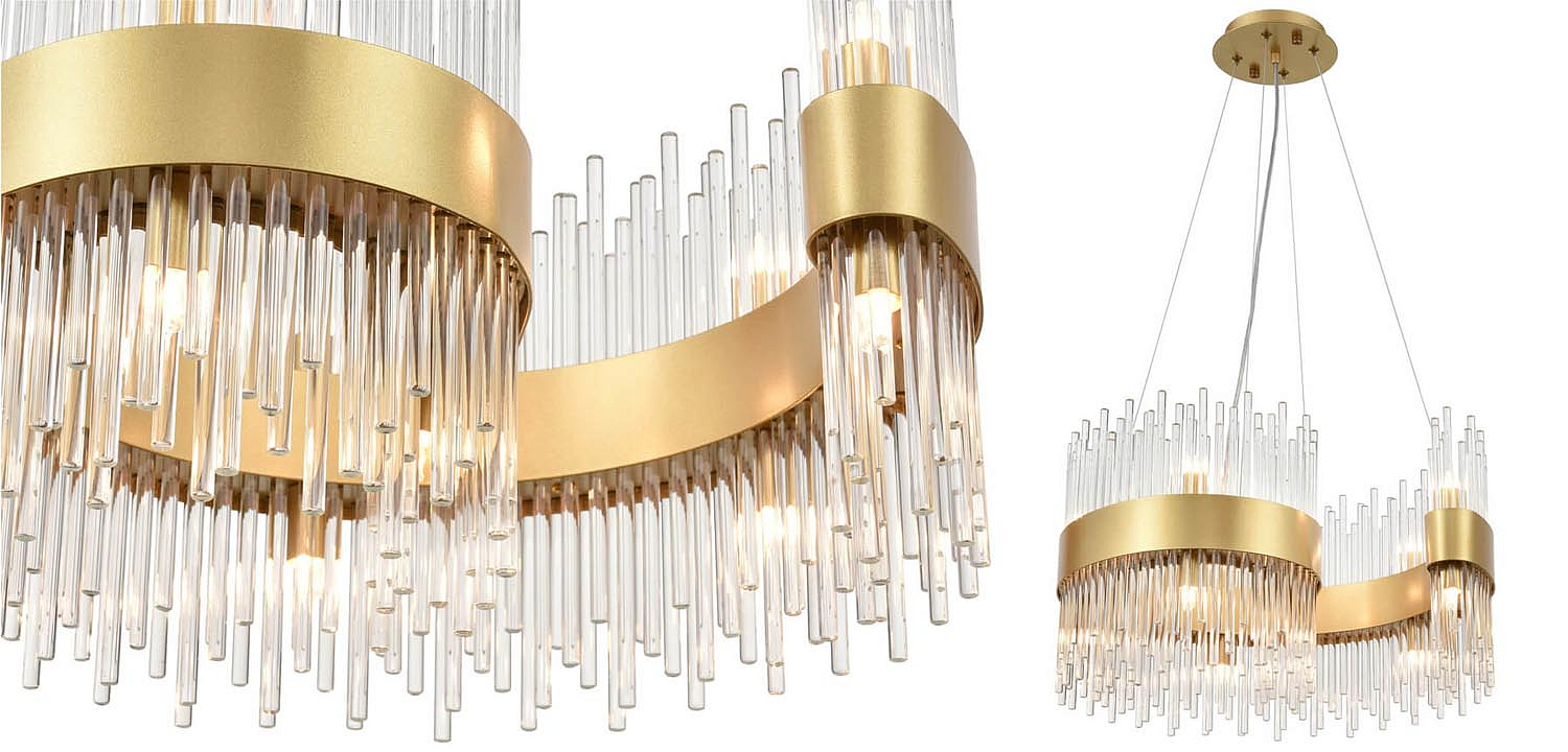 Люстра Nembus Chandelier 50 gold Люстра Nembus Chandelier 50 gold - Loft-Concept в Барнауле