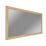 Зеркало прямоугольное с классической деревянной рамой Harper Line варинант исполнения - 2 | Loft Concept в Барнауле