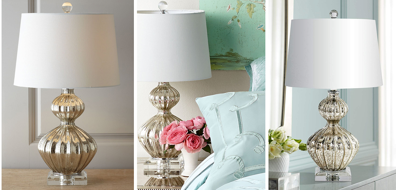 Настольная лампа Loraine Silver Table lamp Настольная лампа Loraine Silver Table lamp - Loft-Concept в Барнауле