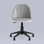 Мягкое компьютерное кресло Venus Grey варинант исполнения - 3 | Loft Concept в Барнауле