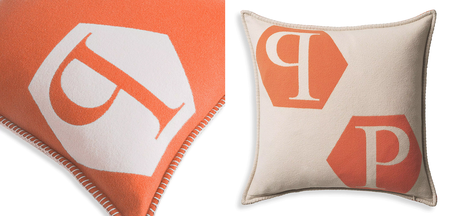Подушка Philipp Plein Cushion Cashmere PP Logo 65 x 65 Orange Подушка Philipp Plein Cushion Cashmere PP Logo 65 x 65 Orange - Loft-Concept в Барнауле