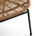 Садовое кресло из искусственного ротанга Mills Rattan Wicker Chair варинант исполнения - 5 | Loft Concept в Барнауле