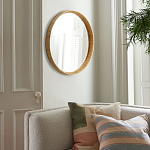 Зеркало круглое в раме из ротанга Wickerwork варинант исполнения - 6 | Loft Concept в Барнауле