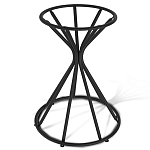 Стол обеденный с круглой керамической столешницей песчаного цвета Sand Ceramics варинант исполнения - 5 | Loft Concept в Барнауле