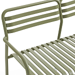 Скамья из алюминия Mack Metal Bench Green варинант исполнения - 4 | Loft Concept в Барнауле