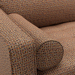 Мебельная ткань Шенилл терракотовый цвет 142 см T4-58 варинант исполнения - 7 | Loft Concept в Барнауле