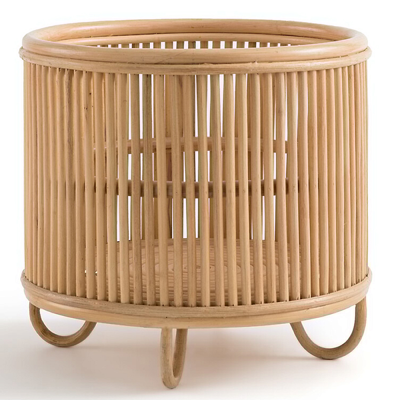 Кашпо ротанговое Wicker plant pot Бежевый Кашпо ротанговое Wicker plant pot Бежевый в Барнауле | Loft Concept