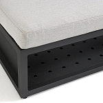 Садовый диван на каркасе из алюминия Petro варинант исполнения - 3 | Loft Concept в Барнауле