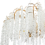 Люстра с хрустальными подвесками Bunch of Crystal Berries Gold Chandelier 12 варинант исполнения - 2 | Loft Concept в Барнауле
