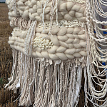 Вязанное панно для ресторана WINTER варинант исполнения - 3 | Loft Concept в Барнауле