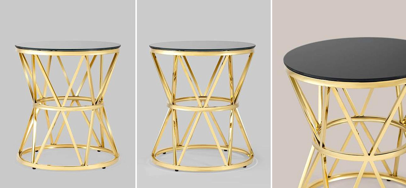 Стол приставной Beranger Collection Gold Стол приставной Beranger Collection Gold - Loft-Concept в Барнауле