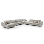 Современная модульная система мягкой мебели Zartаrn 6-ти местный угловой диван варинант исполнения - 1 | Loft Concept в Барнауле