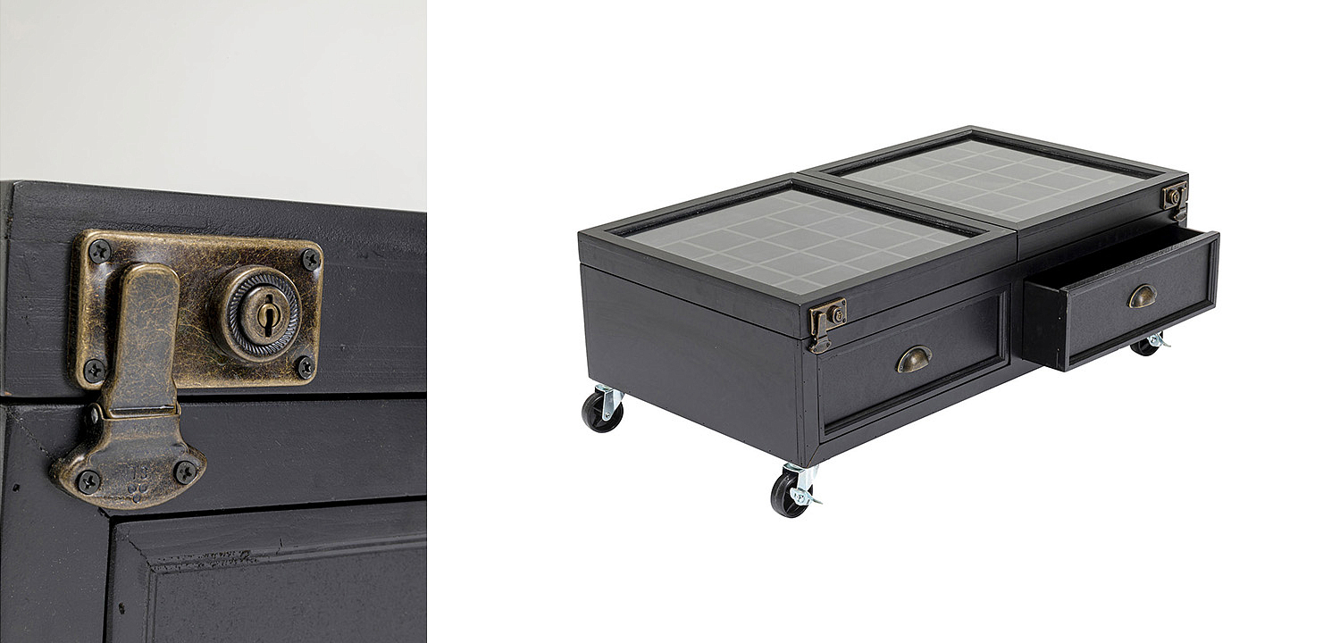 Кофейный стол Black Storage Space - Loft-Concept в Барнауле