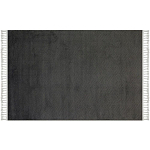 Ковер из полиэстера Black and white continent варинант исполнения - 1 | Loft Concept в Барнауле