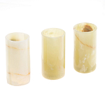 Ваза настольная цилиндрической формы из оникса Stone Vase варинант исполнения - 2 | Loft Concept в Барнауле