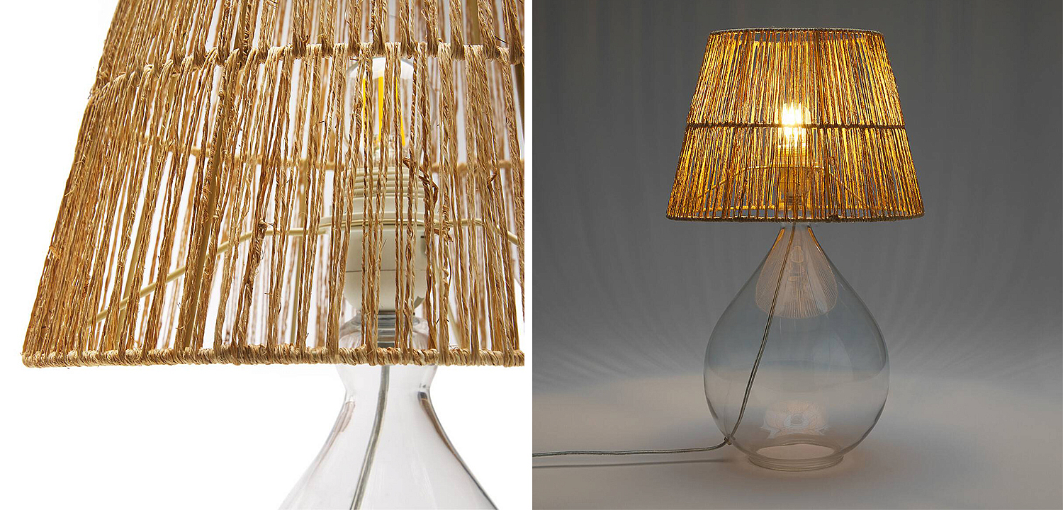 Настольная лампа Ronni Glass Table lamp Настольная лампа Ronni Glass Table lamp - Loft-Concept в Барнауле