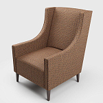 Мебельная ткань Шенилл терракотовый цвет 142 см T4-58 варинант исполнения - 5 | Loft Concept в Барнауле