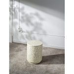 Приставной столик с рисунком из раковин устриц Bone Inlay варинант исполнения - 9 | Loft Concept в Барнауле