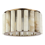 Потолочный светильник из стекла и премиального алебастра Ravishment варинант исполнения - 2 | Loft Concept в Барнауле