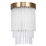 Бра с прозрачными стеклянными трубочками и металлическим основанием Nembus варинант исполнения - 1 | Loft Concept в Барнауле