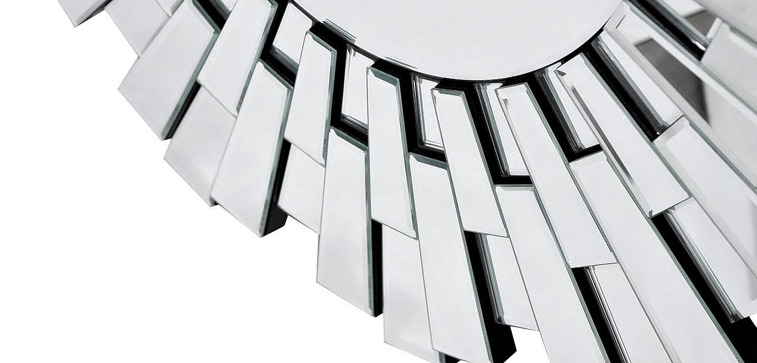Зеркало Mirror Beams Round Mirror Зеркало Mirror Beams Round Mirror - Loft-Concept в Барнауле