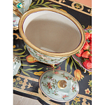 Ваза с крышкой и цветочным узором Genuine Chinese Classics варинант исполнения - 6 | Loft Concept в Барнауле