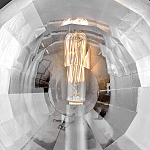 Бра округлой формы с многогранным стеклянным плафоном Hinkley варинант исполнения - 5 | Loft Concept в Барнауле