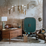 Дизайнерский письменный стол Bean Desk  варинант исполнения - 7 | Loft Concept в Барнауле