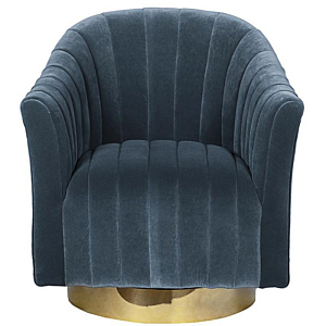 Кресло Civic Space BLUE VELOUR