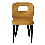Стул велюровый горчичный Verified варинант исполнения - 2 | Loft Concept в Барнауле